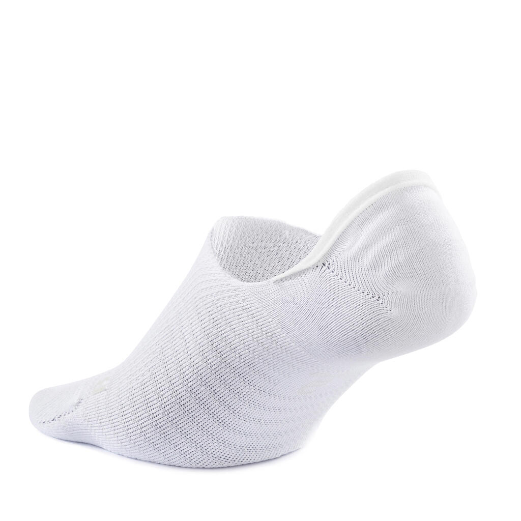 Invisible walking socks - pack of 2 pairs - black